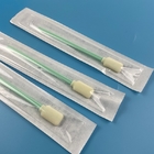 Round Rectangle Head Medical Sterile Foam Tip Swabs Individual Pack