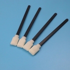 50pcs/Bag Lint Free Black PP Stick Cleanroom Rectangle Foam Swab For Mold Cleaning