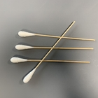 Hypoallergenic Organic Wood Surgical Cotton Swabs Dust Free For Women