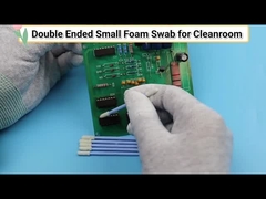 Swab pembersih busa kepala bulat ganda