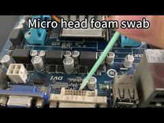 75mm Cleanroom Lint Free Preciosion Mini Pointy Foam Tip Swab for Slot Clean