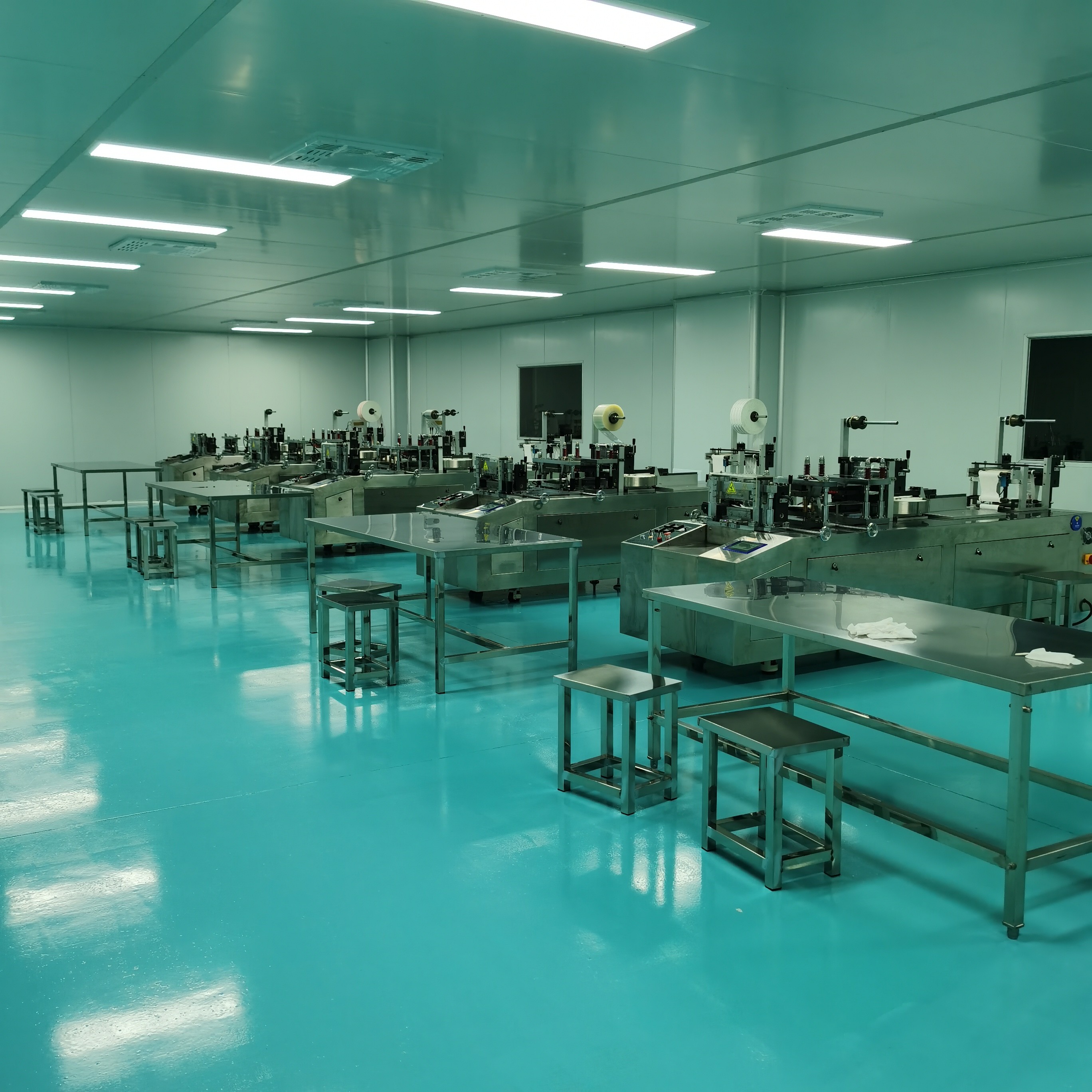 suzhou jintai antistatic products co.ltd lini produksi pabrik