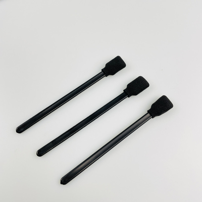 Plotter Clean Black Foam Tip Swab PP Stick Bahan Persegi Persegi