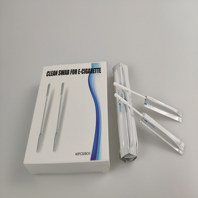 Kapas Berisi Alkohol Dua Kepala Kapas Qtips Untuk IQOS Bersih