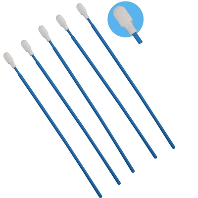 6,5 "Lint Free Long Handle Polyester Swab Cleanroom Paddle Dacron Cleaning