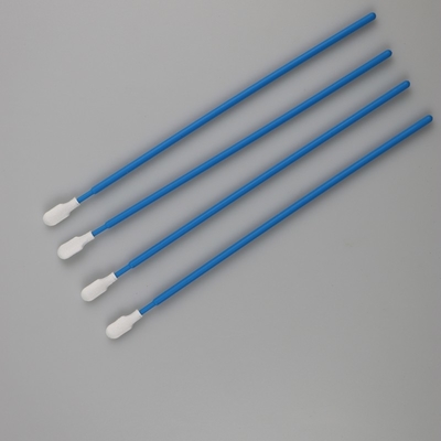 6,5 "Lint Free Long Handle Polyester Swab Cleanroom Paddle Dacron Cleaning