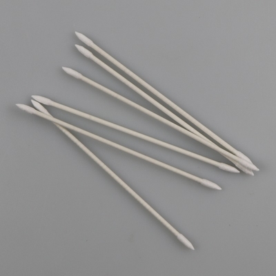 2.2mm Biodegradable Paper Pointed Cotton Swab Q Tips Untuk Pembersihan Biaya Telepon