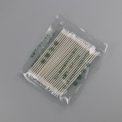 2.2mm Biodegradable Paper Pointed Cotton Swab Q Tips Untuk Pembersihan Biaya Telepon