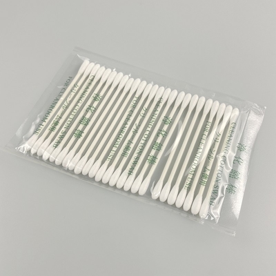 Kepala Bulat Besar 3 Inch Industrial Cotton Buds 25 PCS Tanpa Debu