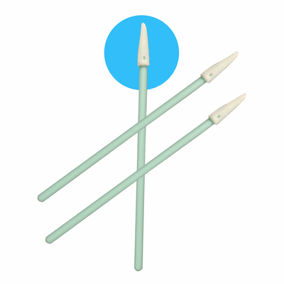 Pembersih Keyboard Spiral Pointed Sponge Foam Swab Cleanroom Bebas Debu