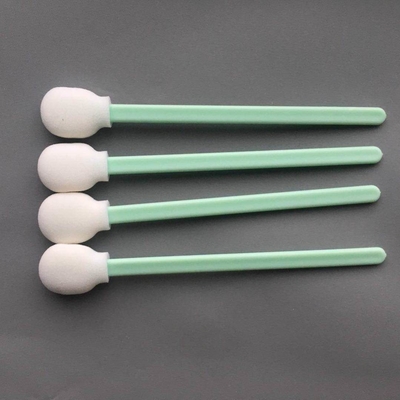 Round Lollipop Sponge Foam Cleaning Swab Untuk Cleanroom Lint Free