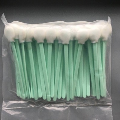 Round Lollipop Sponge Foam Cleaning Swab Untuk Cleanroom Lint Free