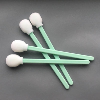 Round Lollipop Sponge Foam Cleaning Swab Untuk Cleanroom Lint Free