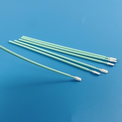 6.4'' Pembersih Poliester Panjang Bebas Serat Dengan Pembersih Lensa Optik Dayung Fleksibel
