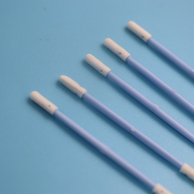 Micro Round Head Sponge Cleanroom Busa Swab 3.2mm Bebas Serat