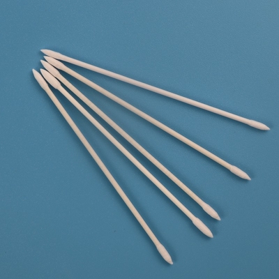 Tongkat Kertas Biodegradable 2.2mm Mini Menunjuk Cotton Bud Swab BB-013