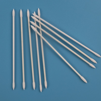 Tongkat Kertas Biodegradable 2.2mm Mini Menunjuk Cotton Bud Swab BB-013