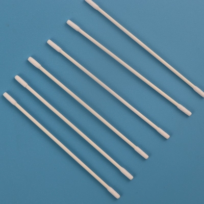 2mm Double Cylinder Head Cotton Bud Swab Untuk Pembersih Rokok E Ramah Lingkungan