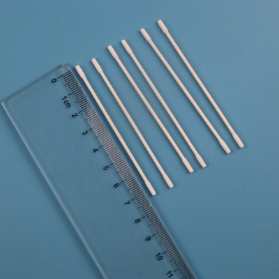 2mm Double Cylinder Head Cotton Bud Swab Untuk Pembersih Rokok E Ramah Lingkungan