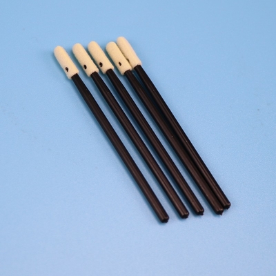 Ujung Busa Pembersih Mikro Mekanis Cleanroom Swab 3.2mm Bebas Serat
