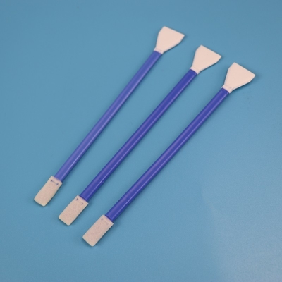 16mm Lint Free V Shape Microfiber Kamera Sensor Cleaning Swab dengan Kepala Ganda