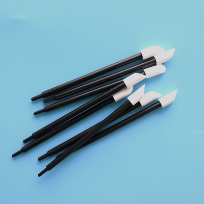 Black PP Stick 8mm PU Foam Swab Penyerap Tinggi Printhead Cleaning Swab