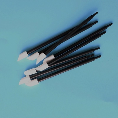 Black PP Stick 8mm PU Foam Swab Penyerap Tinggi Printhead Cleaning Swab