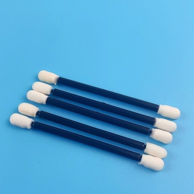 12 pcs/bag PU Foam Swab Dengan Pegangan Hitam Alat Pembersih Profesional
