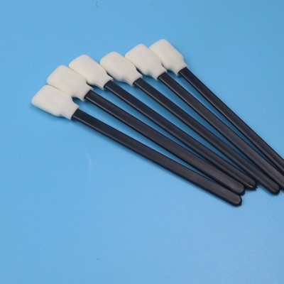 TX707 Lint Free Black PP Stick Rectangle Foam Tip Swab Untuk Mimaki Printer Cleaning Swab