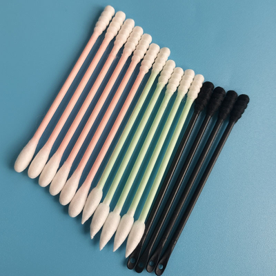 Eco-Friendly Individual Wrapped Round Dan Spiral Cotton Swab Untuk Menghapus Makeup