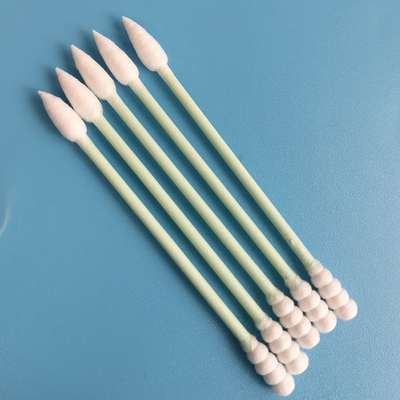 50 pcs/Bag Biodegradable Hijau Kertas Tongkat Qtips Cotton Bud Swab Untuk Makeup Menghapus