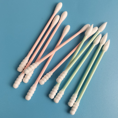 50 pcs/Bag Biodegradable Hijau Kertas Tongkat Qtips Cotton Bud Swab Untuk Makeup Menghapus