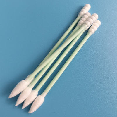 3 "Makeup Tongkat Kertas Hijau Ramah Lingkungan Menghapus Cotton Bud Swab Untuk Penggunaan Sehari-hari