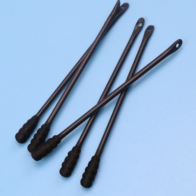 50pcs Eco-Frinedly Black Qtips Acne Cleaning Cotton Bud Swab Untuk Penggunaan Sehari-hari