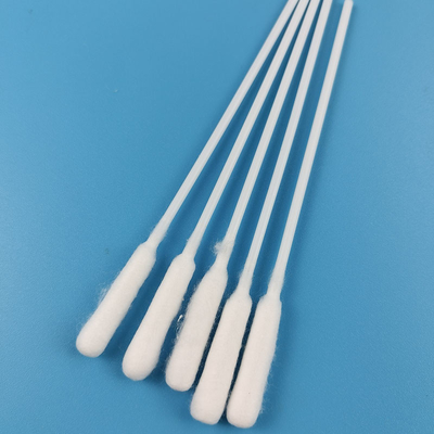 Biodegradable White Long Cylinder Cotton Swab Hygienic Cotton Bud Swab untuk Kosmetik