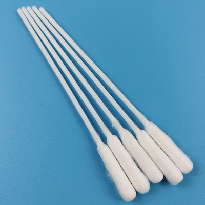 Biodegradable White Long Cylinder Cotton Swab Hygienic Cotton Bud Swab untuk Kosmetik