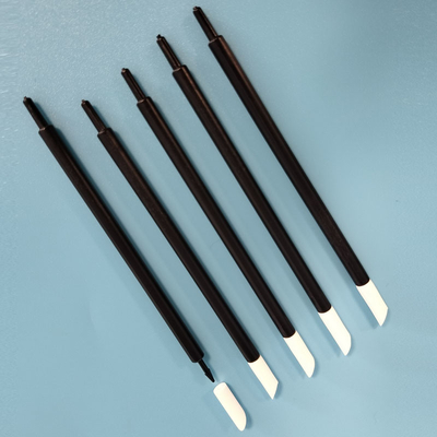 T-11 Swab Pembersih Cetakan Gagang Hitam Bebas Serat 5mm PU Foam Swab Untuk Pembersihan Printer