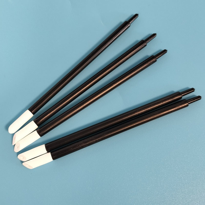 T-11 Swab Pembersih Cetakan Gagang Hitam Bebas Serat 5mm PU Foam Swab Untuk Pembersihan Printer