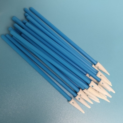 Lint Free Spiked Foam Swab Dengan Green / Red Handle Untuk Pembersihan Elektronik Qtips
