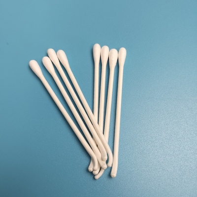 Biodegradable Daily Use Paper Stick Qtips Pembersih Telinga Swab Katun Dengan Hook