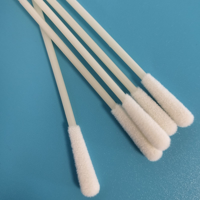 Swab Pengumpulan Sampel Nylon Flocked Steril Swab Oral yang Dibungkus Secara Individual