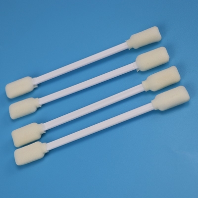 High Absorbency Rectangle Sponge Stick Double Ended Foam Swab Untuk Pembersihan Kepala Printer
