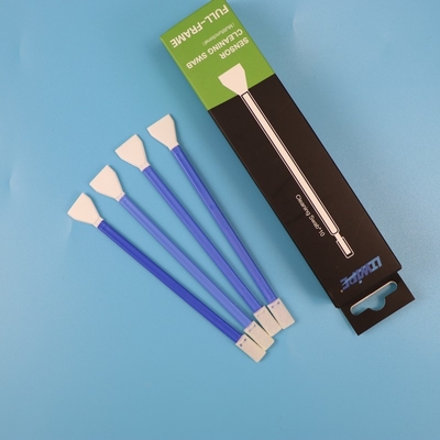 Pengemasan Individu Swab Mikrofiber Berujung Ganda Swab Pembersih Sensor Kamera APS-C