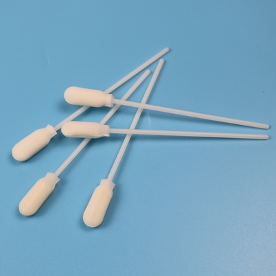 10mm Besar Bundar Sponge Stick Foam Tip Sampel Koleksi Swab individual Packing