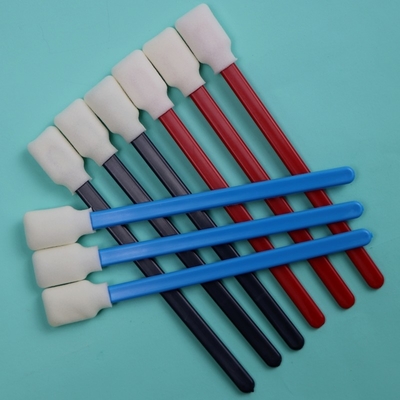 Black Handle Sponge Stick Roland Printer Pembersih busa Swab 707 Lint Bebas