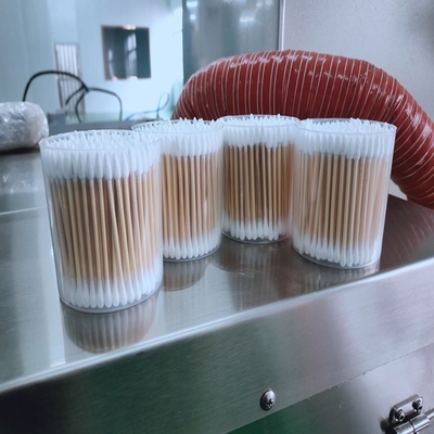 Otomatis Stainless Steel Medical / Daily Swab Machine 100 Swabs Per Menit Kapasitas