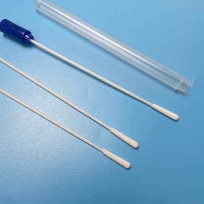 Usap Flocked Nilon Steril Sekali Pakai 150mm untuk Media Transportasi Virus