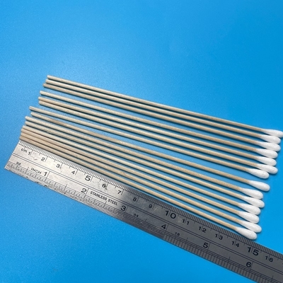 5mm Diameter Cotton Tip Wooden Cotton Swab 150mm Panjang Swab sekali pakai