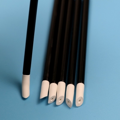 T11 High Absorbency 5mm Soft PU Foam Swab Ruby Stick Swab untuk Pembersihan Printer Cotton Bud