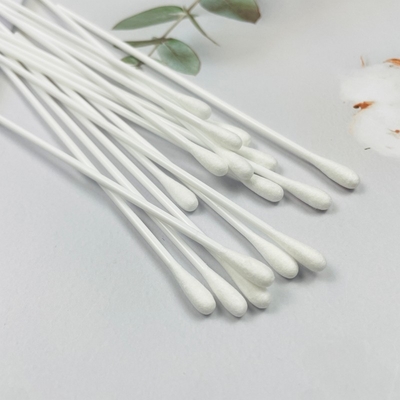 6 inci kapas aplikator dengan pegangan padat Sampling sekali pakai Swab kustomisasi menerima
